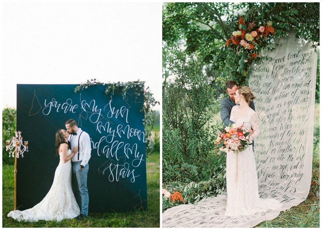 Calligraphy Photo Backdrop