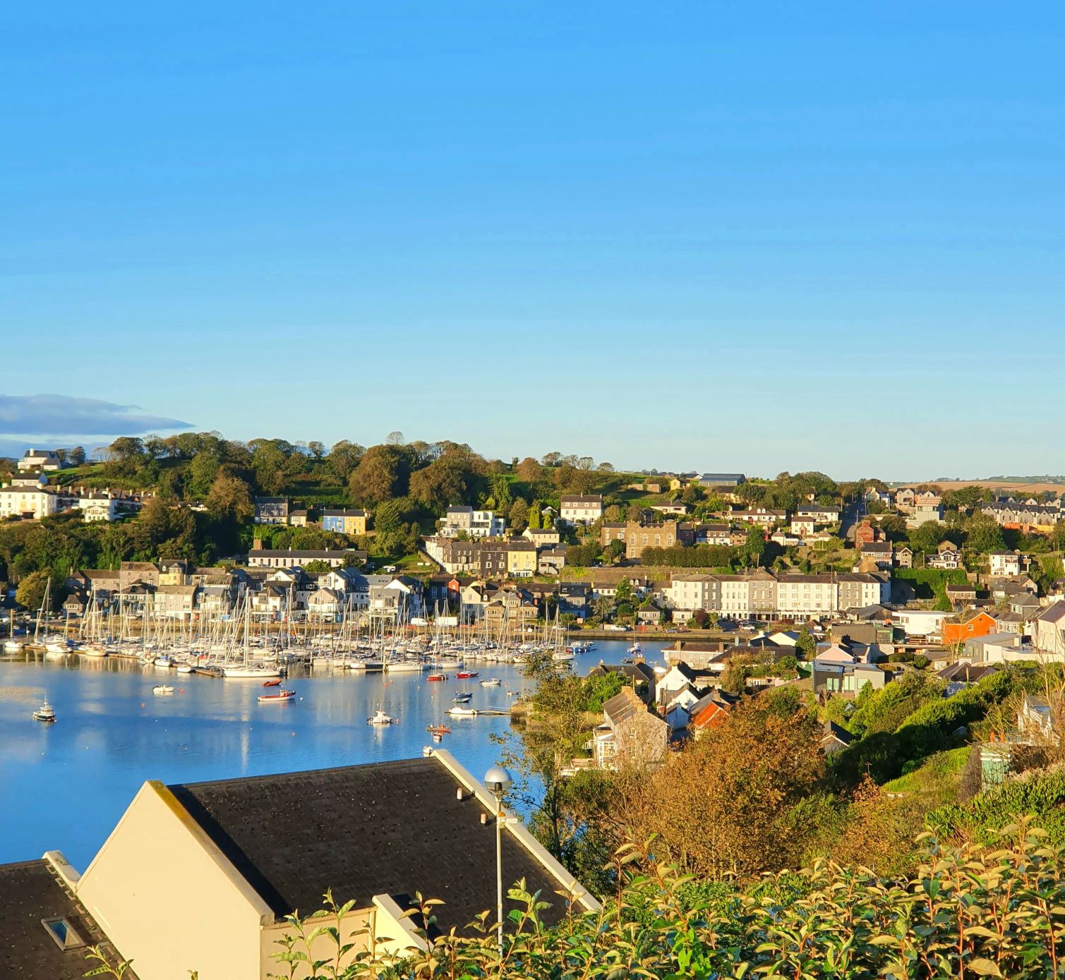 View from Hill looking towards Actons Hotel Kinsale